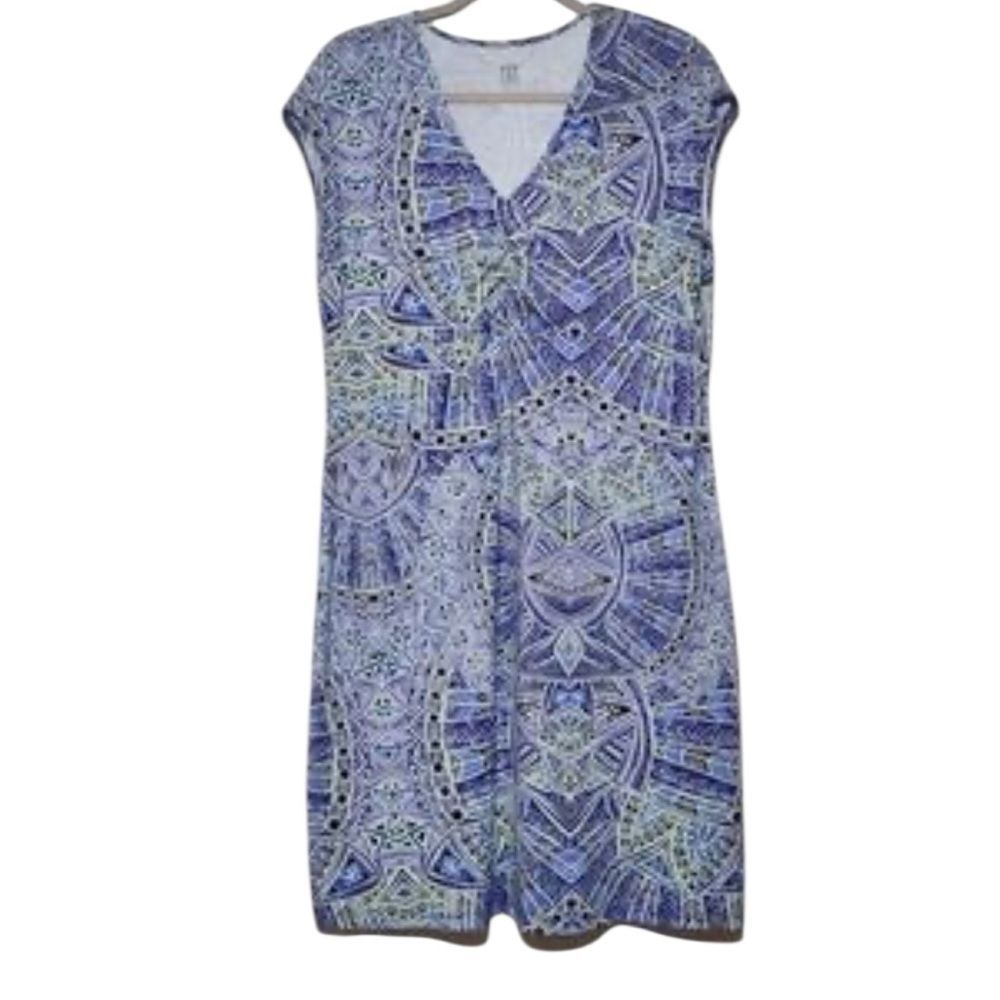 Title Nine Blue and Green Dress size medium
